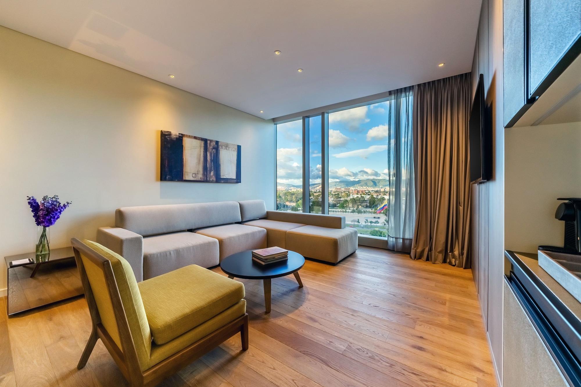 Grand Hyatt Bogota Hotell Exteriör bild Living room