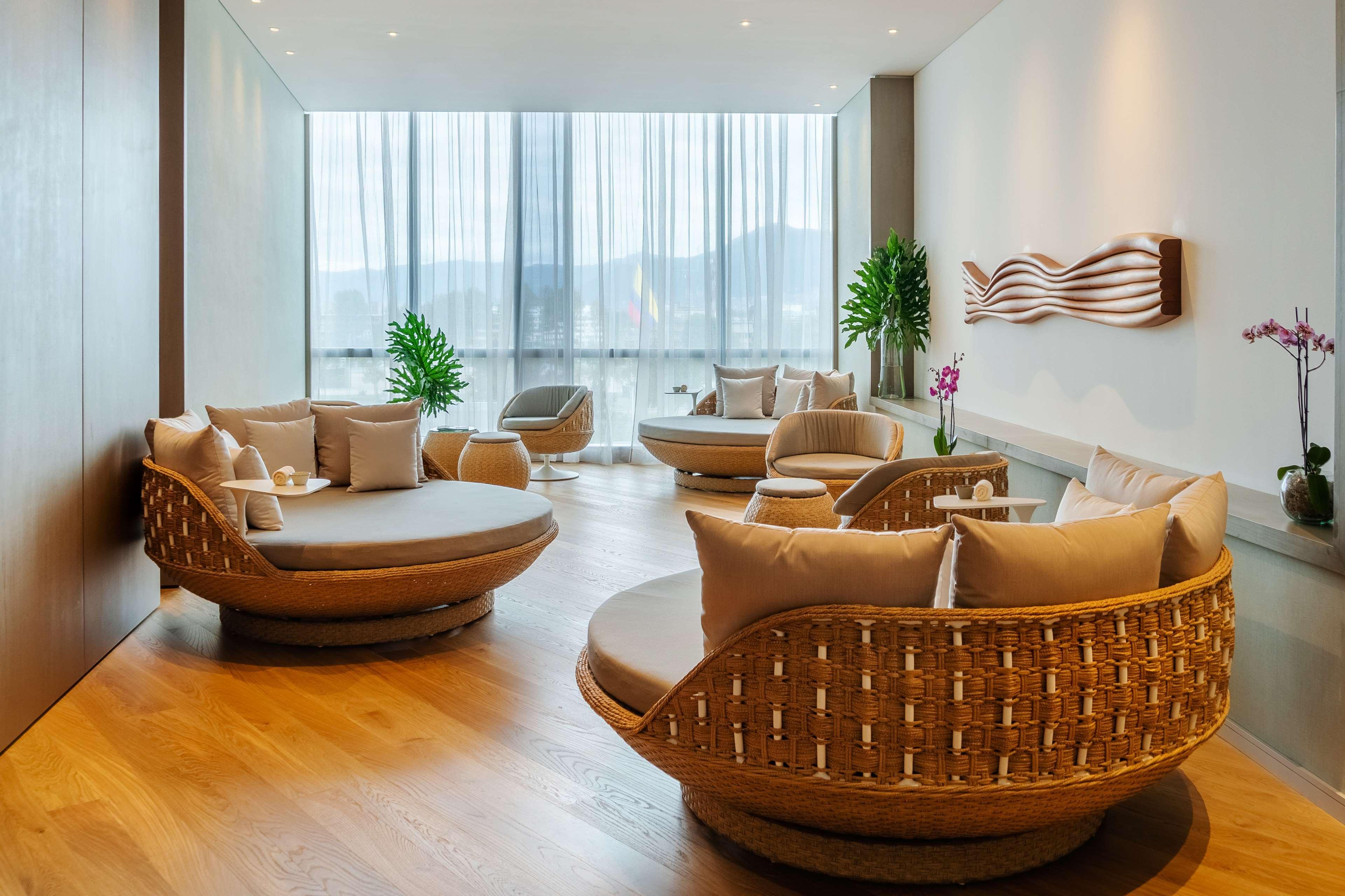 Grand Hyatt Bogota Hotell Exteriör bild The interior of the hotel