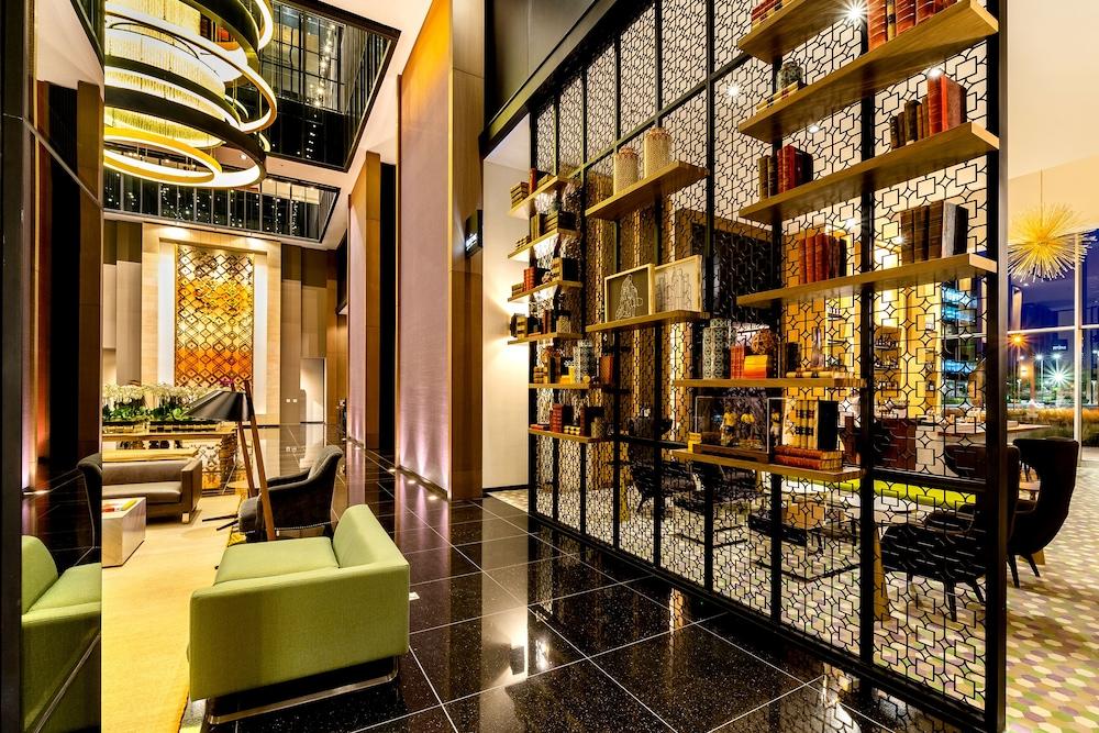 Grand Hyatt Bogota Hotell Exteriör bild The interior of the hotel