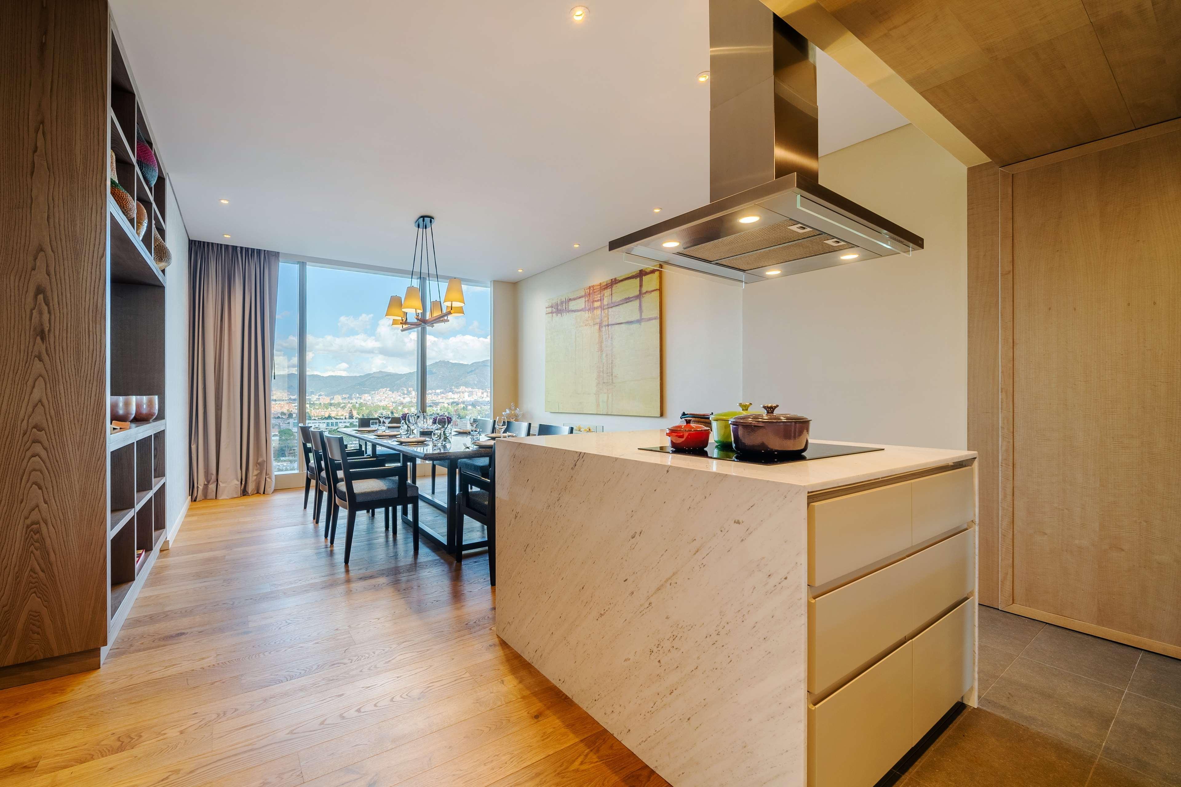 Grand Hyatt Bogota Hotell Exteriör bild A kitchen in a private apartment
